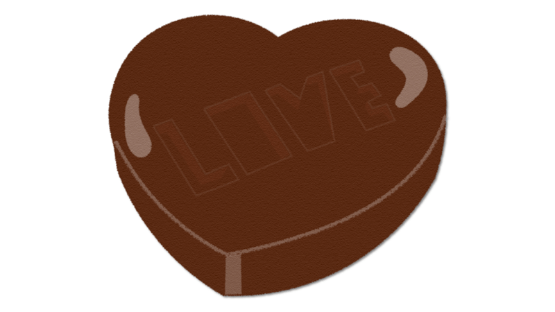 ช็อคโกแลตรูปหัวใจ